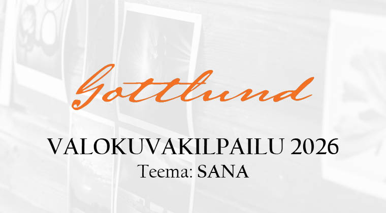 Gottlund-valokuvakilpailu 2026 – teema on SANA