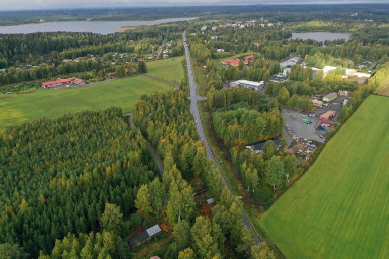 Näkymä Savontielle